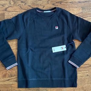 Black Fila sweatshirt with Logo size Mens Small